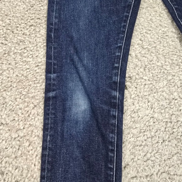 Uniqlo Jeans Mens 30x34 (Fits 29x32) Selvedge Kaihara Slim Straight Low Rise - Picture 4 of 16